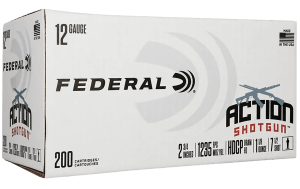 Federal AS12H75 Action Shotgun  12 Gauge 2.75" 1 1/8 oz 7.5 Shot 200rd Box