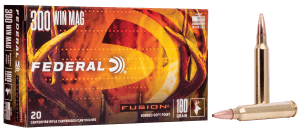 Federal F300WFS3 Fusion  300WinMag 180gr Bonded Soft Point 20rd Box