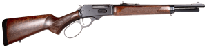 Rossi 953030161 R95 30-30 Win 5+1 16.50" Black Oxide Barrel/Rec Fixed Hardwood Walnut Furniture Adj. Buckhorn Sights