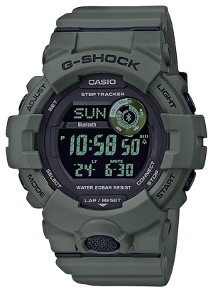 G-shock GBD800UC3 G-Shock Tactical Move Power Trainer Fitness Tracker Green