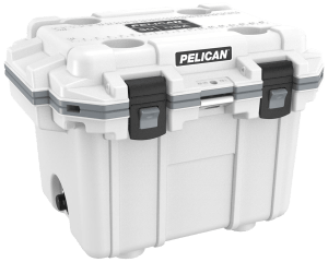 PELICAN 30Q-1-WHTGRY 30QT ELITE COOLER WHT/GRY