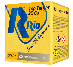 Rio Ammunition TT209 Top Target 20 Gauge 2.75" 7/8 oz 9 Shot 25rd Box