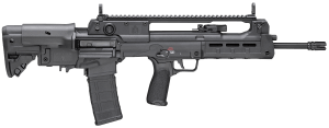 Springfield Armory HL918556B Hellion Bullpup 5.56x45mm NATO 30+1 18" Black Melonite Steel Barrel  Black Polymer Receiver  Polymer M-LOK Handguard  Black Synthetic Bullpup Adj w/Cheek Riser Stock  Black Bravo Mod 3 Grip  Ambidextrous