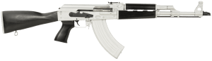 Zastava Arms Usa ZR7762CSB ZPAPM70 7.62x39mm 30+1 16.30" Black Chrome Lined Steel Barrel Silver Receiver Black Polymer Handguard Fixed Dark Walnut Synthetic Stock
