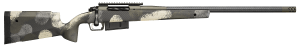 Springfield Armory BAW9247CFG Model 2020 Waypoint 7mm Rem 3+1 24" Mil-Spec Green Cerakote Carbon Fiber Steel Barrel  Mil-Spec Green Cerakote Picatinny Rail Stainless Steel Receiver  Evergreen Camo Fixed Carbon Fiber Stock