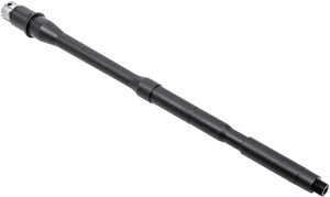 CMMG 22D7C4A Replacement Barrel Kit with Collar  22 LR 16.10" Threaded  Black Nitride Chromoly Steel  Fits AR-15/Mk4