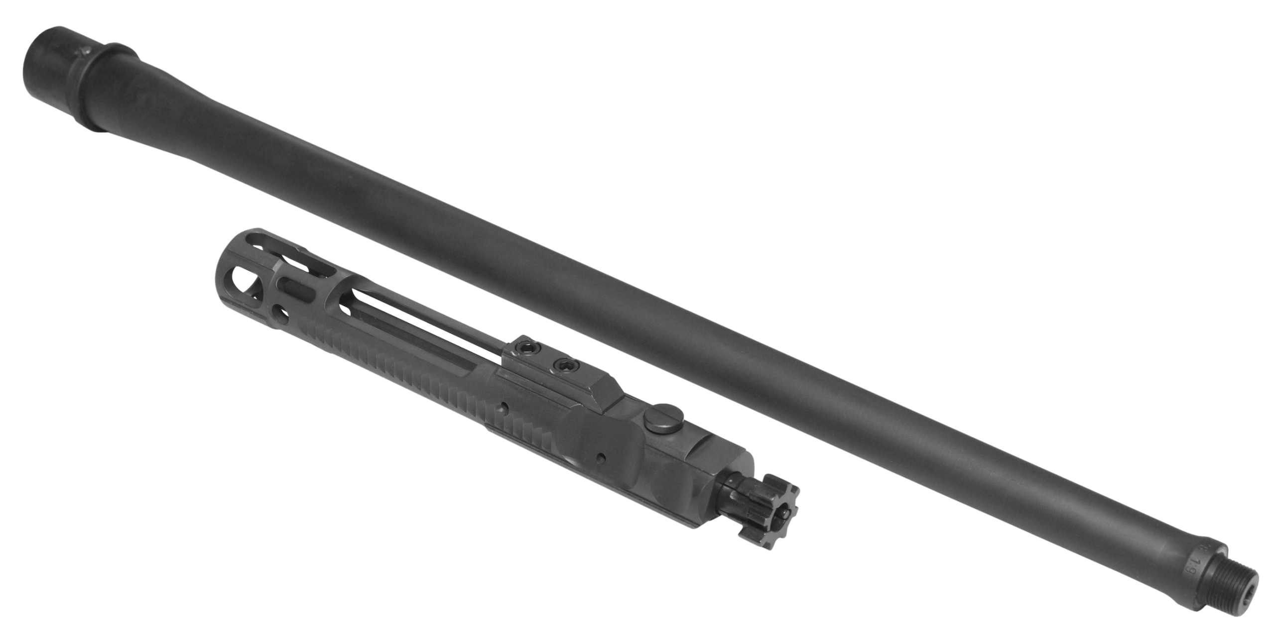 CMMG 57D0476 Replacement Barrel Kit with Bolt Carrier Group 5.7x28mm 16.10" Threaded Black Radial Delayed Blowback Fits AR-Platform