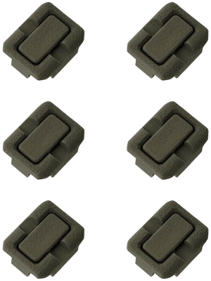 Magpul MAG1296ODG Wire Control Kit M-LOK for M-LOK Rails OD Green Polymer