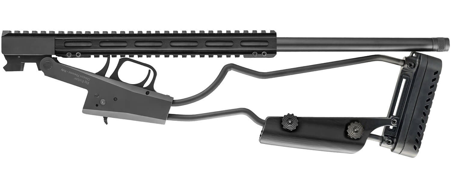 Chiappa Firearms CF500271 Big Badger 350 Legend 1rd 20" Threaded Black M-LOK/Picatinny Handgaurd Wire Stock with Adj. Comb - Image 2