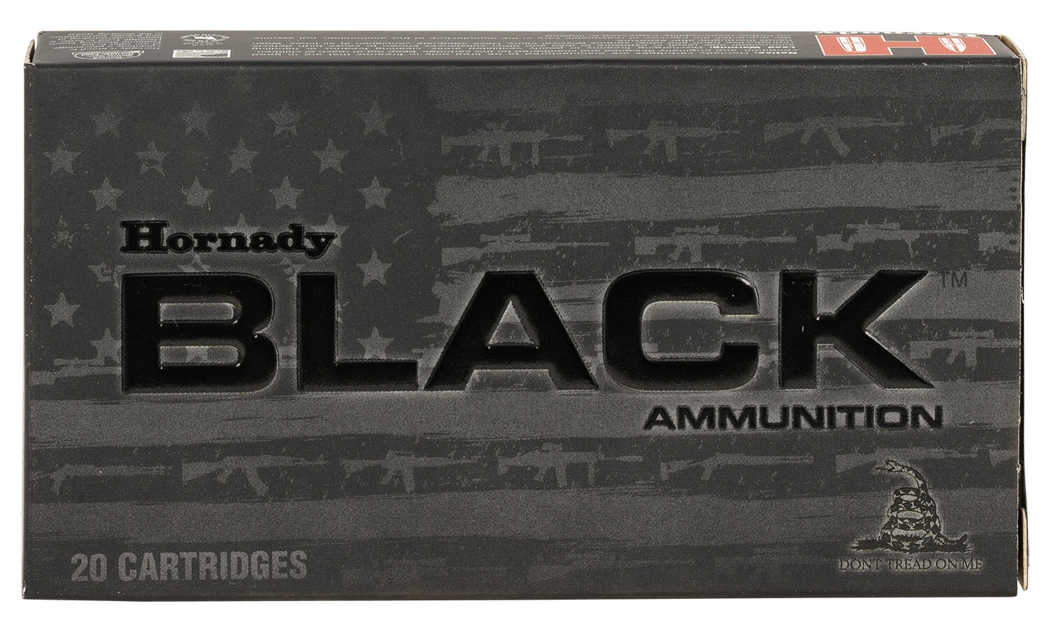 Hornady 80862 Black 300Blackout 110gr NTX 20rd Box - Image 2