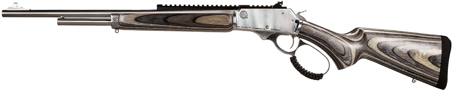 Rossi 953030209LW R95 30-30 Win 5+1 20" Stainless Steel Barrel Matte Stainless Picatinny Rail Steel Receiver Gray Fixed Laminate Stock - Image 2