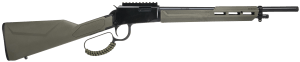 Rossi RL22161STOD Rio Bravo Tactical 22 LR 10+1 16.50" Polished Black Oxide Steel Threaded Barrel Picatinny Rail Matte Black Aluminum Receiver Fixed OD Green Synthetic Stock