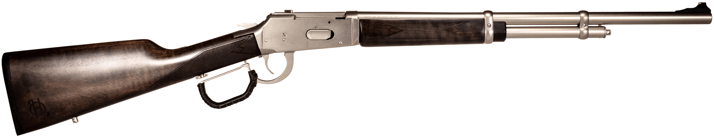 Heritage Mfg RS41020NI Range Side 410 Gauge 5+1 20" Nickel Steel Barrel Nickel Receiver Turkish Walnut Fixed Wood Stock