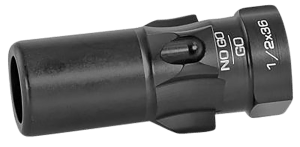 Rugged Suppressors OA005 3 Lug Adapter 9mm Luger 1/2"-36 tpi Threads Black
