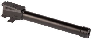 SilencerCo AC2413 Threaded Barrel  5.46" 9mm Luger  Black Nitride Stainless Steel  Fits Sig P320 Full Size