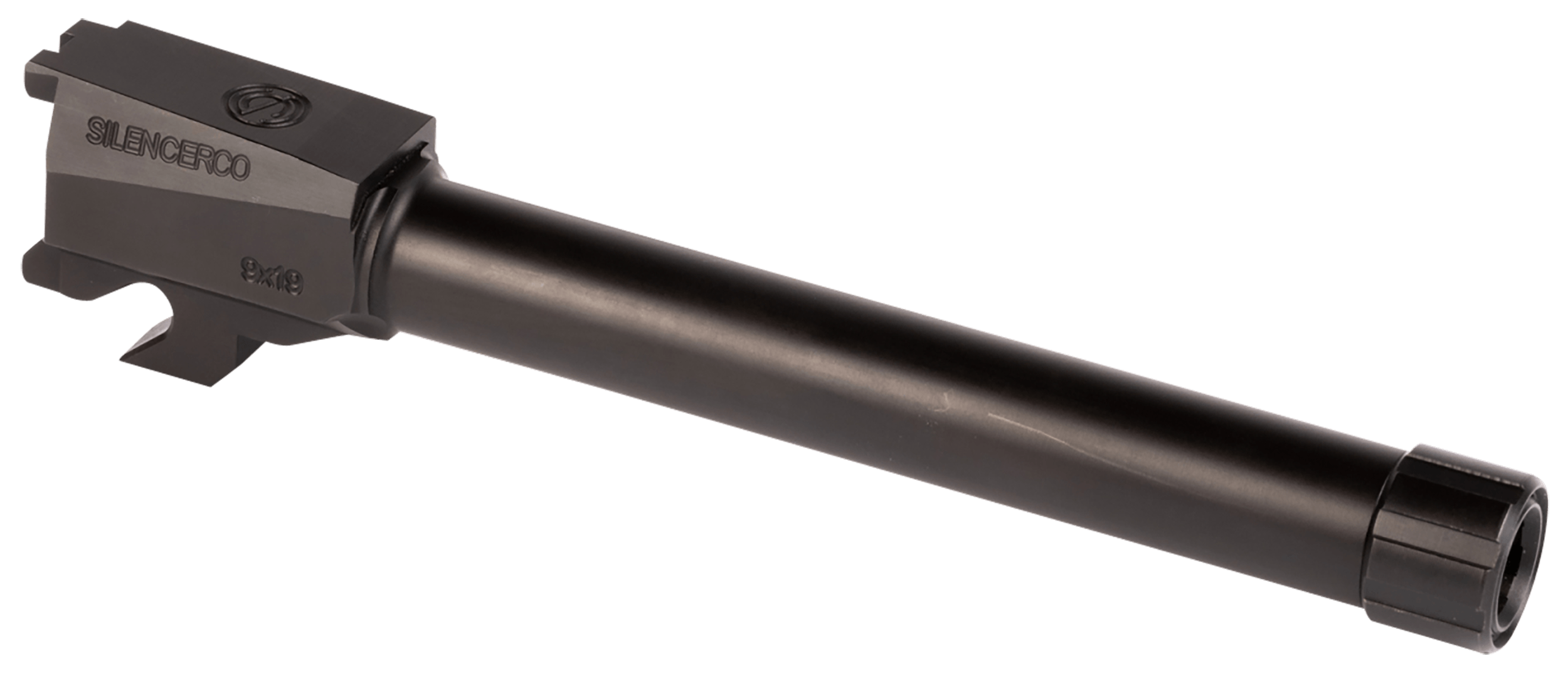 SilencerCo AC2413 Threaded Barrel 5.46" 9mm Luger Black Nitride Stainless Steel Fits Sig P320 Full Size