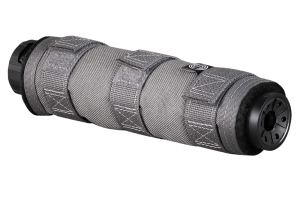 SilencerCo AC1982 High Temp Suppressor Cover 7.50" Gray Nylon