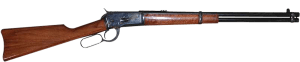 Cimarron AS632 1892 Carbine Full Size 44 Mag 10+1 20" Blued Round Barrel  Color Case Hardened Steel Receiver Walnut Fixed Stock  Right Hand