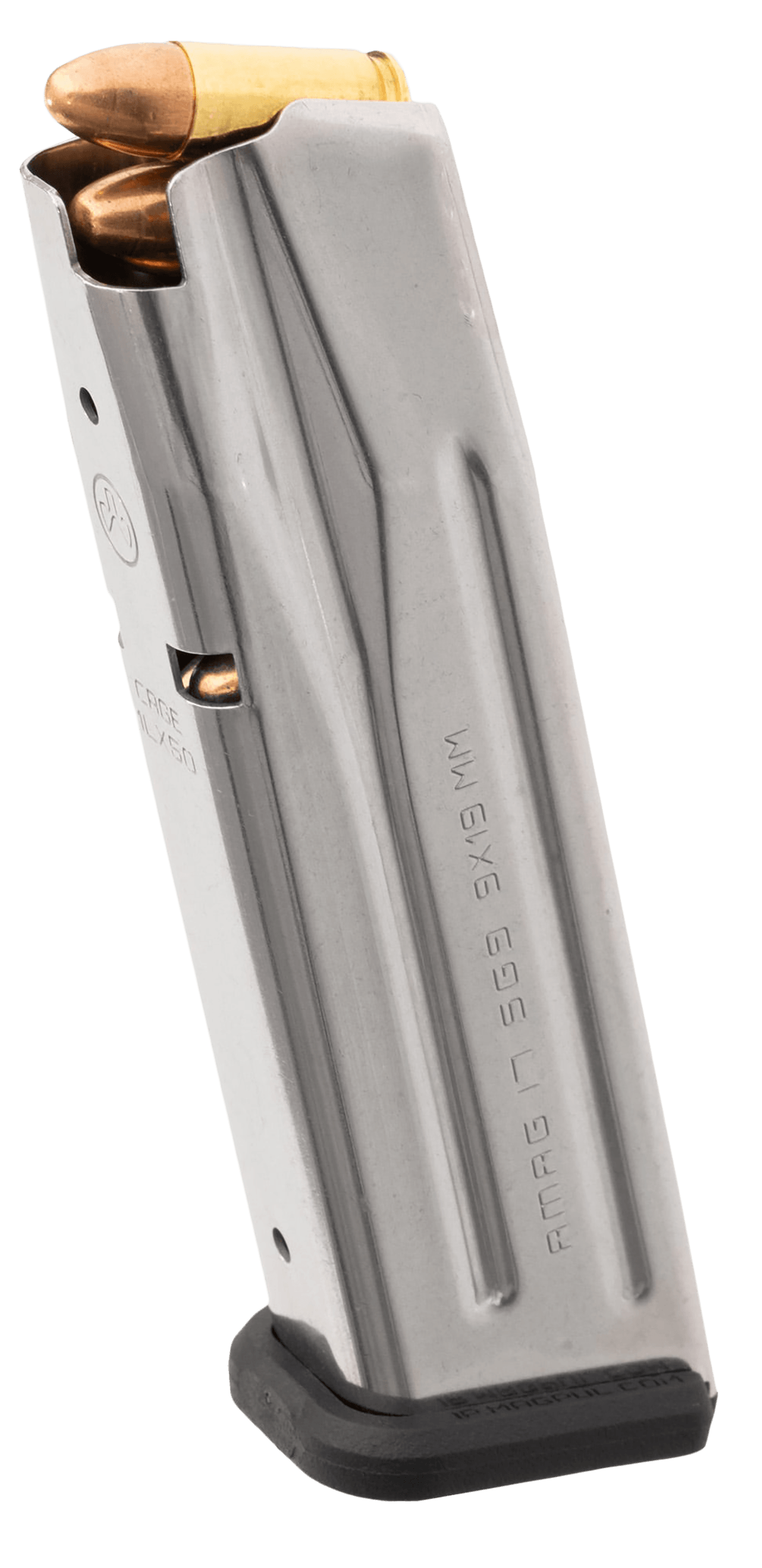 Magpul MAG1331SST P320 SG9 17rd 9mm Fits Sig P320/M17/M18 Compatible w/ Full Size/Compact/Sub-Compact Stainless Steel