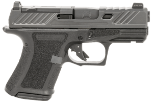 Shadow Systems SS4012 CR920 Elite Sub-Compact 9mm Luger 10+1/13+1  3.40" Black Nitride Match Grade/Spiral Fluted Barrel  Black Nitride Optic Cut/Serrated/Window Cut Stainless Steel Slide  Black Polymer Frame w/Beavertail & Picatinny Rail