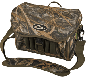 Drake Waterfowl DA1051022 Blind Bag Refuge Mossy Oak Shadow Grass Habitat HD-2 Duffle Bag Zipper Closure