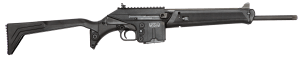 Kel-Tec SU16CBLK SU-16 Sport Utility Carbine 5.56x45mm NATO Caliber with 16" Barrel 10+1 Capacity Black Parkerized Metal Finish Black Underfolding with Storage Compartment Stock Right Hand