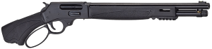 Henry H018XAH410 Axe  5+1 15.14" 410 Bore Blued Steel Barrel  Blued Drilled & Tapped Steel Receiver  Black Fixed Synthetic Stock