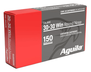 Aguila 80801AG   30-30Win 150gr InterLock Boat Tail Soft Point 20 Per Box/10 Case
