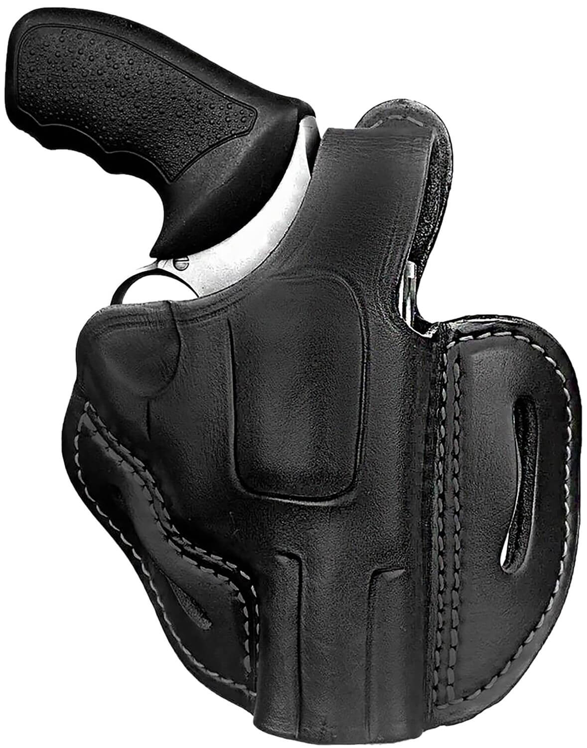 1791 Gunleather RVHX2SSBLR RVHX-2S OWB Size 02S Stealth Black Leather Fits Up to 3" Barrel K/L-Frame Belt Slide Right Hand - Image 2