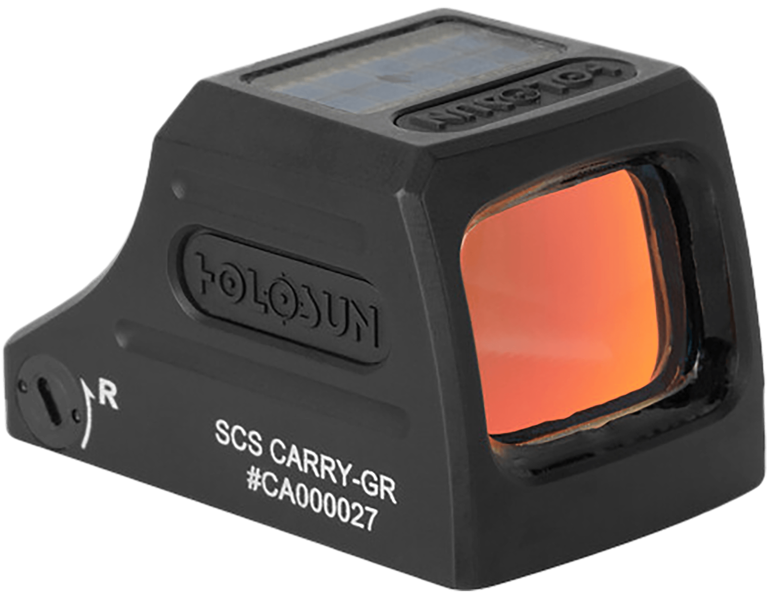 Holosun SCSCARRYGR SCS Carry Black Anodized 1 x 0.58" X 0.77" 2 MOA Green Dot/32 MOA Circle Multi Reticle