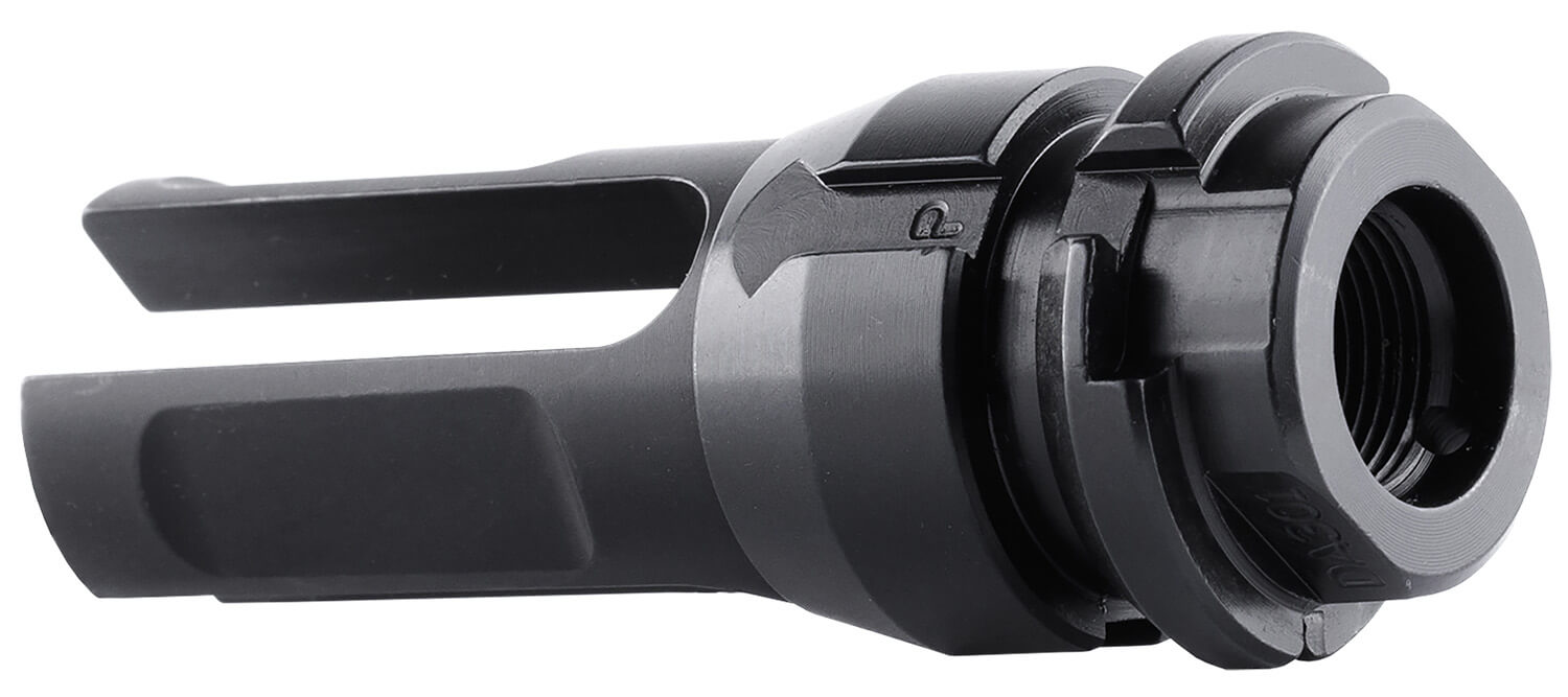 Dead Air DA306 KeyMo Flash Hider Black Nitride 4140 HT Alloy Steel 1/2"-28 Threads 2.70" OAL 22 Cal - Image 3