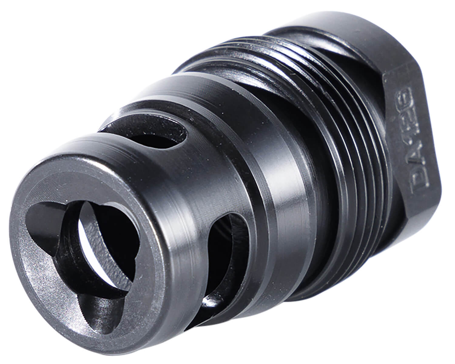 Dead Air DA126 Xeno Wee Brake Black Nitride 4140 HT Alloy Steel 5/8"-24 Threads 9mm - Image 2