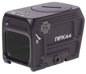 Viridian 9810107 RFX 44 Compact Closed Emitter Green Dot Sight  Black 1 x 21 x 16.5mm 5 MOA Green Dot RMR/ACRO Footprint