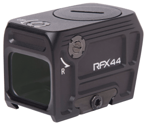 Viridian 9810112 RFX 44 Compact Closed Emitter Green Dot Sight  Black 1 x 21 x 16.5mm 5 MOA Green Dot ACRO/Low Picatinny Footprint