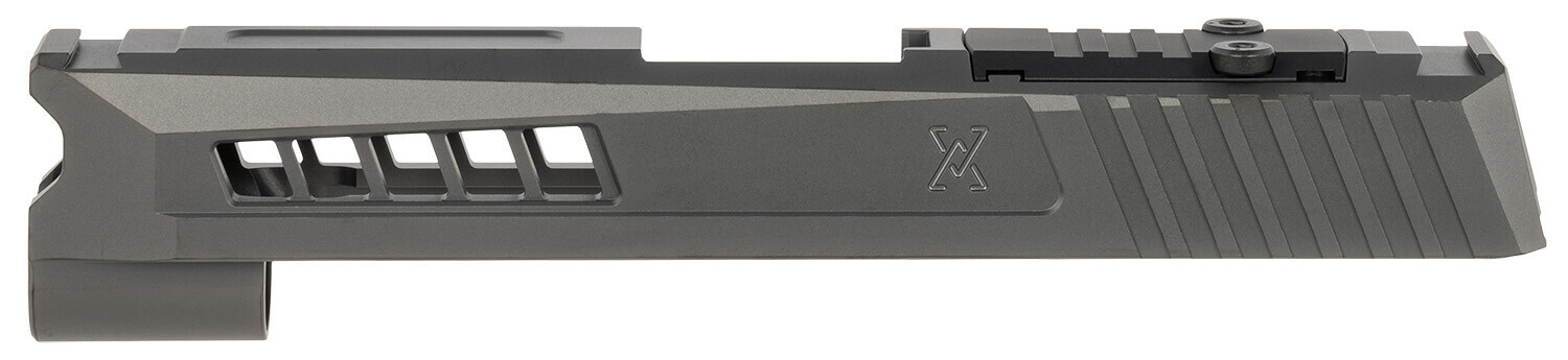 True Precision Inc TPP365XLSBCRMS Axiom Optic Cut Slide Fits Sig P365 XL Black DLC Anodized 416R Stainless Steel - Image 3