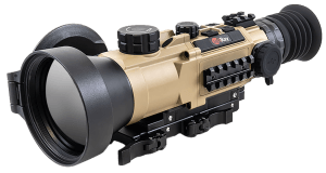 iRay USA HYH75W RICO Hybrid 640  Thermal Black 4x75mm Multi- 1 BDC/1 DIY/7 Static Reticle  8x Zoom  640x512  12 Microns  50 Hz Resolution