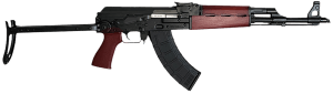 Zastava Arms Usa ZR7762UFSR ZPAPM70 7.62x39mm 30+1 16.30" Black Threaded Barrel Black 1.5mm Bulged Trunnion Receiver Serbian Red Wood Handguard Black Wood Underfolding Stock Serbian Red Wood Grip