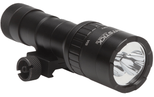 Nightstick LGL180IR Dual-Beam Long Gun Light Kit with IR Illuminator  Black Anodized Hardcoat 1100 Lumens White LED 940 nM Infrared