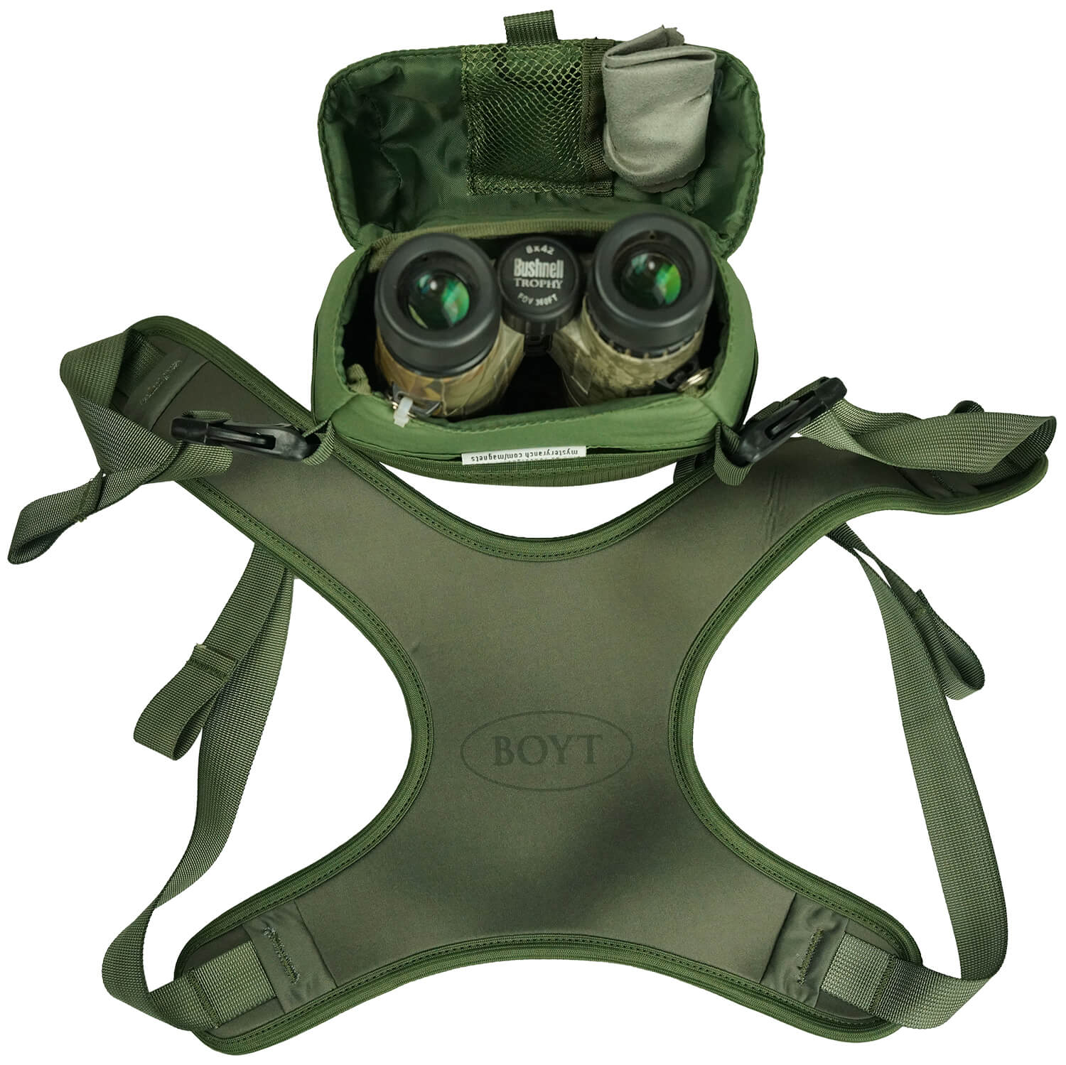 Boyt Harness BCH15XL Bino Case & Harness Sage Nylon - Image 2