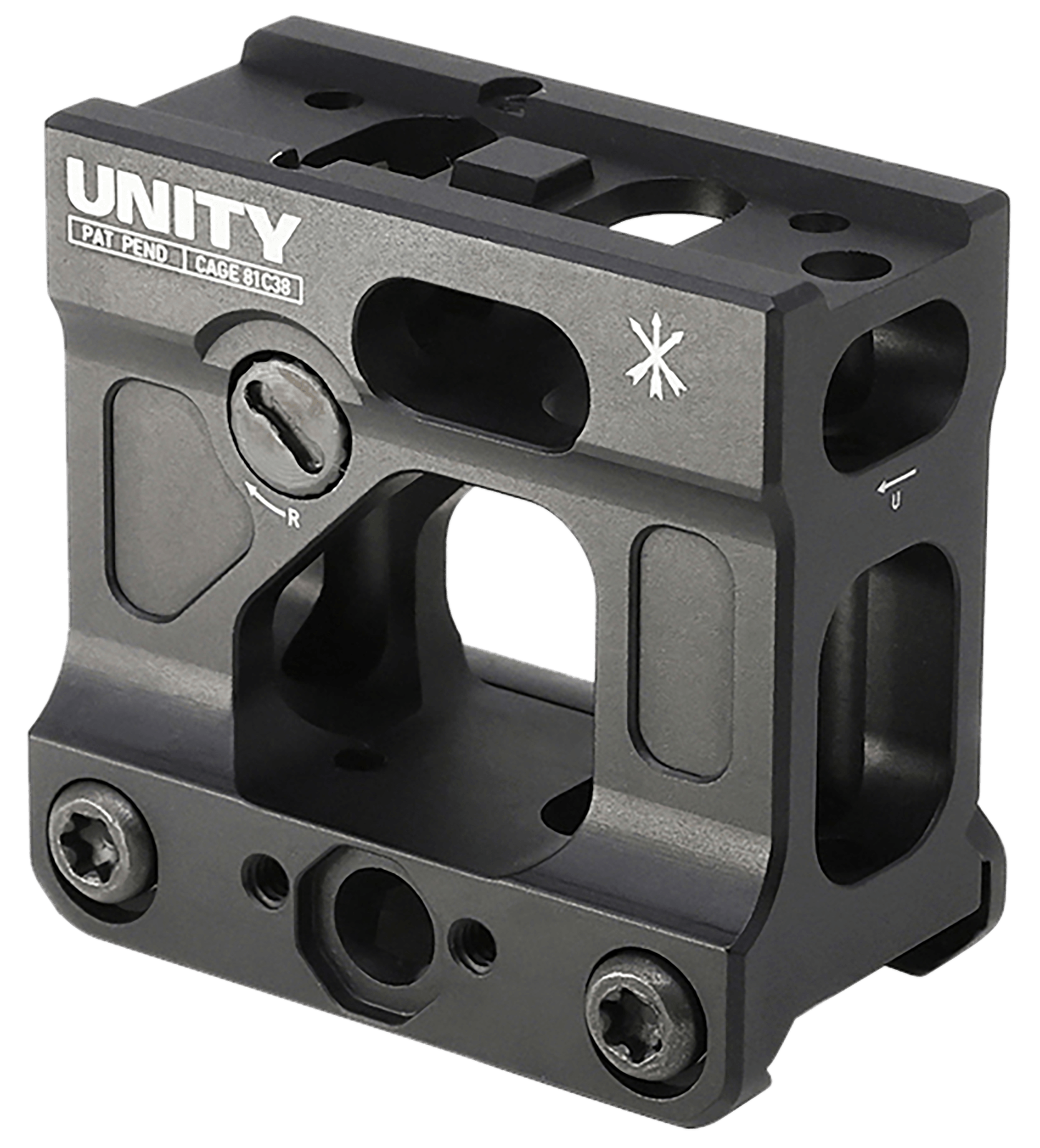 Unity Tactical LLC FSTMICB Fast Micro Black Anodized