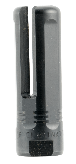 SureFire 3PELIMINATOR5561228 3P Eliminator Flash Hider Black Nitride Stainless Steel with 1/2"-28 tpi Threads & 2.60" OAL for 5.56x45mm NATO M16 M4