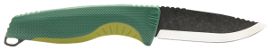 S.O.G SOG17410257 Aegis AT 3.13" Folding Drop Point Part Serrated Black TiNi Cryo D2 Steel Blade OD Green Textured GRN Handle
