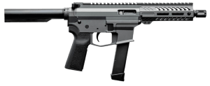 Angstadt Arms AAUDP09PG6 UDP-9 9mm Luger 15+1 6" Black Melonite Threaded Barrel 5.50" Free Float M-LOK Handguards Tactical Gray Cerakote Aluminum Picatinny Rail Receiver Black B5 Grips