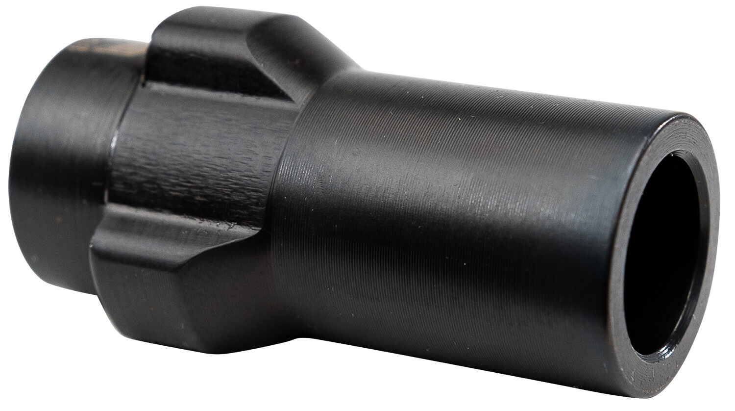 Angstadt Arms AA093LSD28 3-Lug Muzzle Adapter Black Nitride Hardened Steel 1/2x28 Threads 1.42" 9mm - Image 2