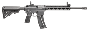 Smith & Wesson 14180 M&P15-22 Sport 22 LR 25+1 16.50" Black Steel Threaded Barrel  Picatinny Rail Polymer Receiver  M-LOK Polymer Handguards  Black Polymer B5 Bravo Stock  Black B5 Type 23 Grips