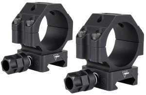 Trijicon AC22064 Scope Rings with Q-LOC Technology  Matte Black  30mm Low