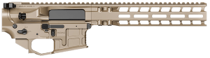 Radian Weapons R0430 Builder Kit FDE A-DAC 15 Fully Ambi Lower 10" M-LOK Handgaurd Raptor-SD Charging Handle Talon 45/90 Safety Ext. Bolt Catch Left-Side Mag Release Right-Side Bolt Release Enhanced Takedown Pins