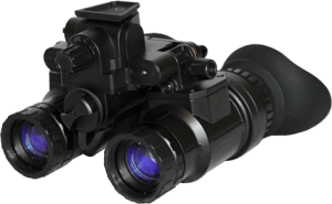 ATN NVGOPS3143HFW PS31-3HFW BNVD-51 Night Vision Goggles Matte Black 1x18mm Generation 3 Auto-Gated White Phosphor  High FOM 2200+ Resolution
