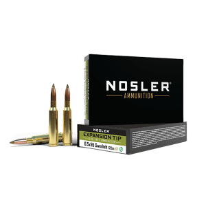 Nosler 40015 6.5x55 Swedish 120 gr 20rd Box
