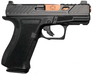 Shadow Systems SS-5039 CR920X Elite Micro-Compact Frame 9mm Luger 10+1 3.41" Bronze TICN Match Grade/Spiral Fluted Barrel  Black Nitride Optic Cut/Serrated/Window Cut Stainless Steel Slide  Black Polymer Frame w/Beavertail & Picatinny Rail